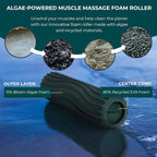 Oceanfoam Ripple Travel Foam Roller Firm Mini Foam Roller - Image 7