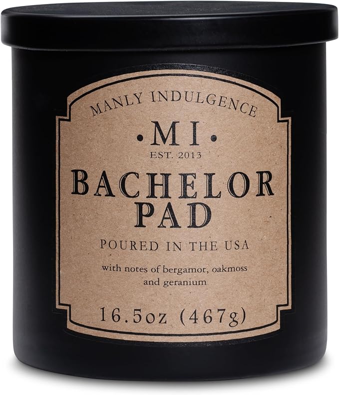 Manly Indulgence Bachelor Pad Scented Candles by ManlyIndulgence