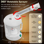 Easy to Clean Facial Steamer, Portable Nano Ionic Face Steamer - Image 3
