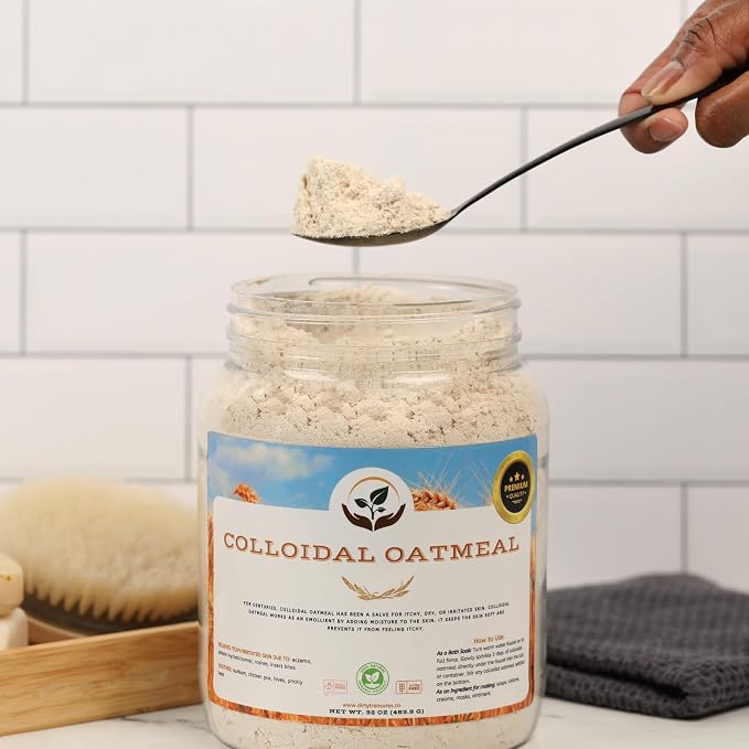 Dirty Treasures Colloidal Oatmeal Bath | Eczema & Itchy Skin Relief | Baby-Safe - Image 7