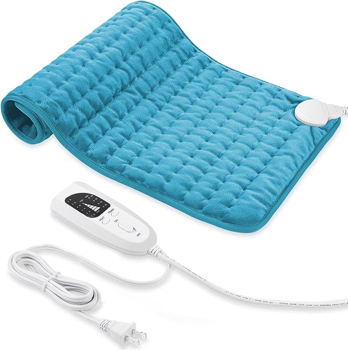 Electric Heating pad for Back Neck Shoulder Knee Arms Legs- Electric Heat Pads by BEAUTIKEN