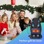 Back Massager with Heat with 8 Motors, Massage Chair Pad, Seat Massager with - Image 8