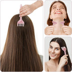 WY LIGHTING LEVEL 2Pcs Head Massager Manual Hair Scalp Massager Gua Sha Five - Image 6
