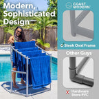 Coast Modern Pool Towel Rack – Choose Your Color - Image 4