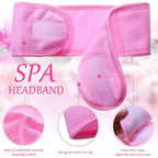 Hoteam 30 Pack Spa Headband Facial Esthetician Hair Wrap - Image 4