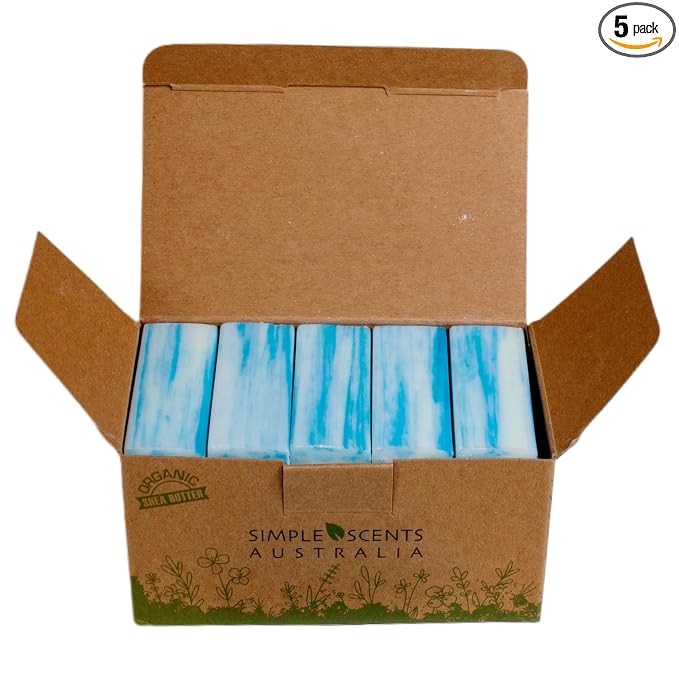 Simple Scents Australia Ocean Breeze Scented Natural Soap Bars, 3.5oz by SimpleScentsAustralia