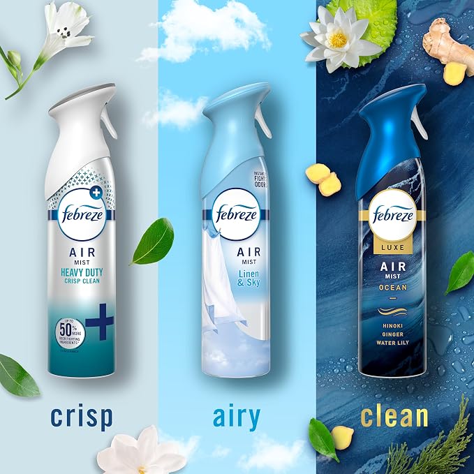 Febreze New & Improved Air Mist Scent Mix, Air Freshener, Home and Kitchen - Image 4