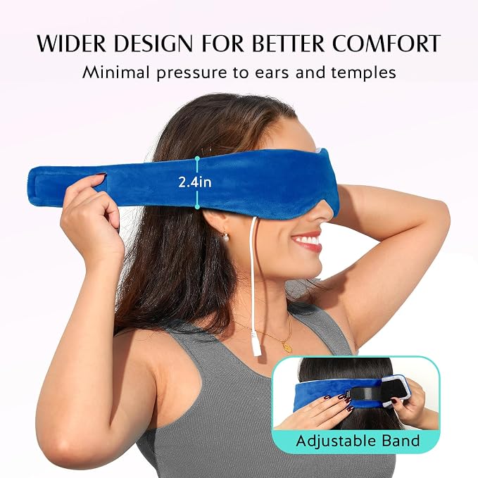 YFONG Heated Eye Mask, Warm Eye Compress Mask - Image 5
