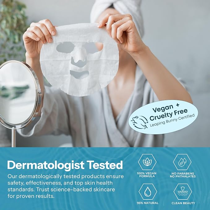 Skin 2.0 Hyaluronic Acid & Collagen Sheet Mask - Image 7