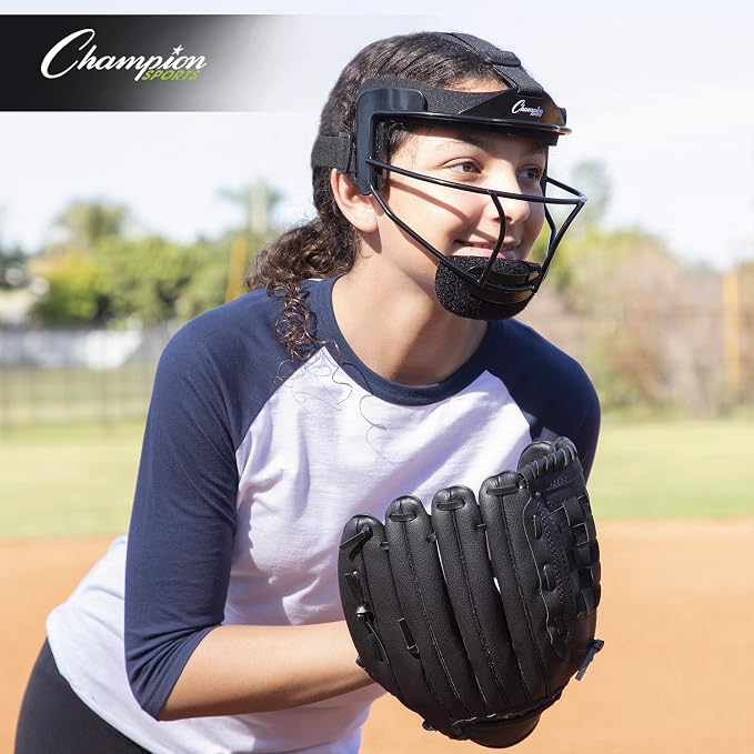 Champion Sports Steel Softball Face Mask – Durable Fielder’s Mask - Image 7