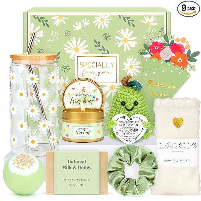 Gift Baskets for Women Unique Birthday Gifts for Women self care cheer up gifts by CHESACE
