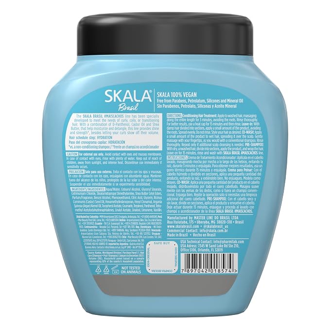 SKALA Expert Mais Cachos 2 in 1 Treatment Cream & Leave In Conditioner - Image 2