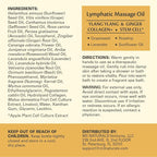 Lymphatic Massage Oil for Massage Therapy - Image 3