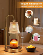Innqoo Gold Candle Warmer Lamp - Image 3