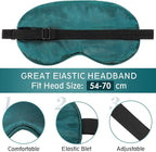 4 Pieces Kids Eye Mask for Sleeping Silk Sleep Mask Smooth Soft Eye Mask Eye - Image 3