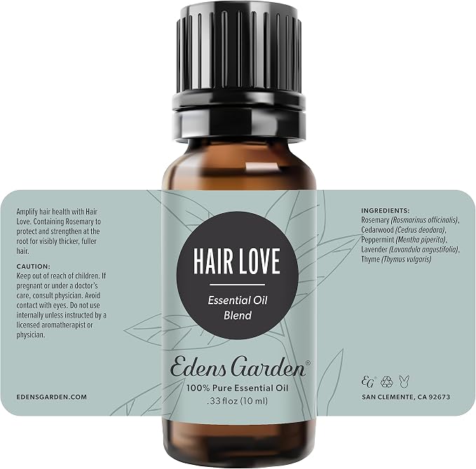 Edens Hair Love Essential Oil Blend- 100% Pure Premium Grade, Therapeutic - Image 9