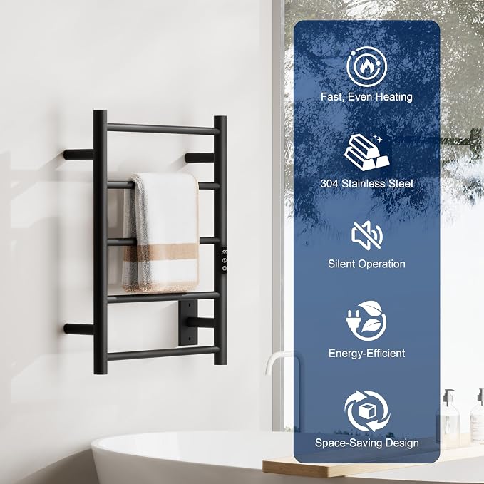 Heated Towel Racks, Towel Warmer Rack - Image 8