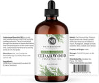 NaturoBliss Cedarwood Essential Oil – Huge 4 Fl Oz – 100% Pure and Natural – - Image 4