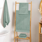 Ultra Soft 6 Pack Cotton Towel Set, Contains 2 Bath Towels 28x55 inch, 2 Hand - Image 3