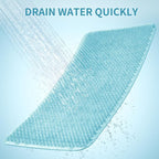 Yolife Shower Foot Scrubber Mat, Anti-Slip Bath Mat - Image 3