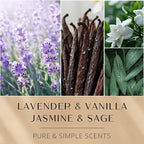 NORVENCE Scented Candles Gift Set, Stress Relief Candles - Image 2