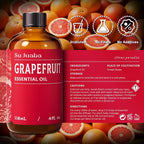 SU JUABA Grapefruit Essential Oil 4 Fl Oz, 100% Pure Natural - Image 6