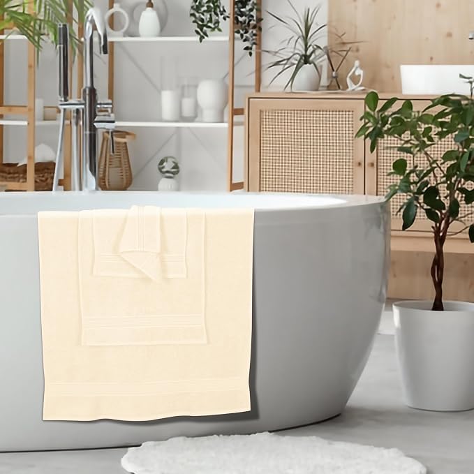 Elvana Home Ultra Soft 6 Pack Cotton Towel Set, Contains 2 Bath Towels 28x55 - Image 5