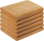 JML Large Microfiber Bath Towels, 6 Pack 30" x 60", Super Absortbent, Fast by JML