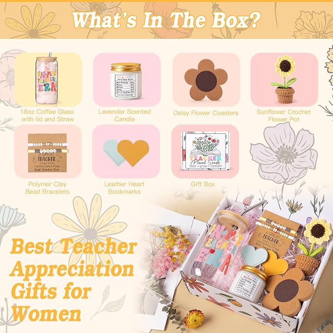 Teacher Appreciation Gifts for Women, Best Teacher Gifts, Gift Ideas for - Image 2