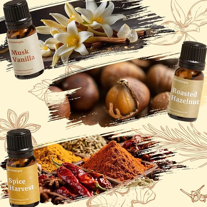 Diffuser Essential Oils, Aromtopia Fall Fragrance Oil - Image 4