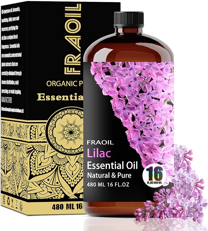 Lilac Essential Oil, Lilac Oil 16 Fl Oz 480 ML by FRAOILESSENTIALOIL