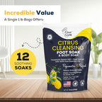 FOOT CURE Citrus Detox Foot Soak - Image 4