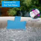 REEZEIVI 2 Pack Hot Tub Headrest Pillow, Chaise Lounge Pillows Outdoor 3D air - Image 4