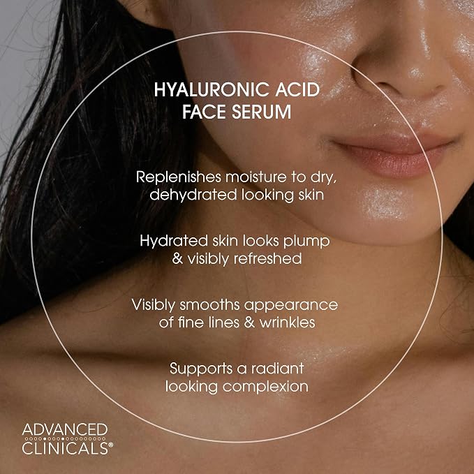 Advanced Clinicals Hyaluronic Acid Serum - Image 3