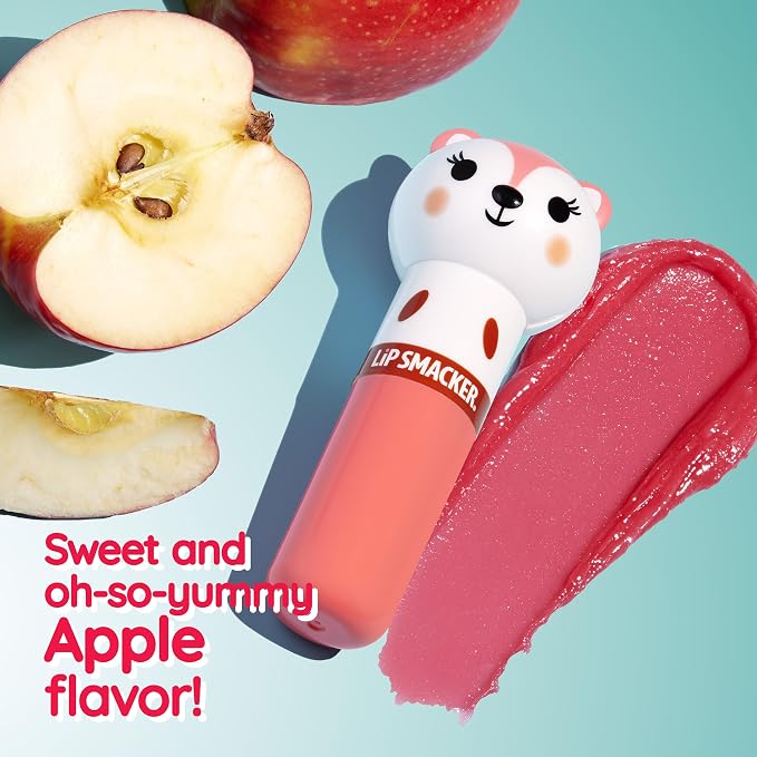 Lip Smacker Lippy Pal Fox Lip Balm Clear Matte Finish, Foxy Apple Flavored - Image 2