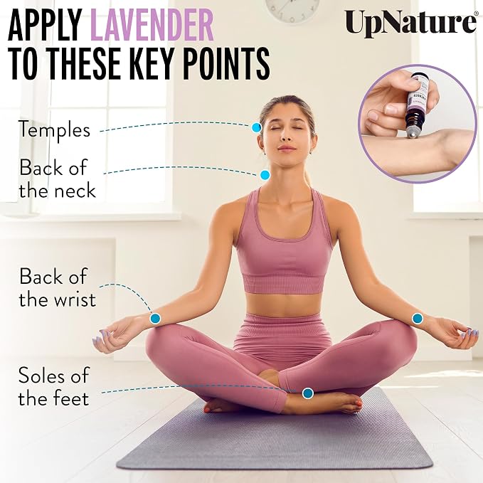 UpNature Lavender Essential Oil Pure Roll On - Image 5