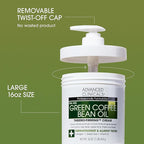 Advanced Clinicals Unscented Collagen Body Cream & Face Moisturizer + Green - Image 3