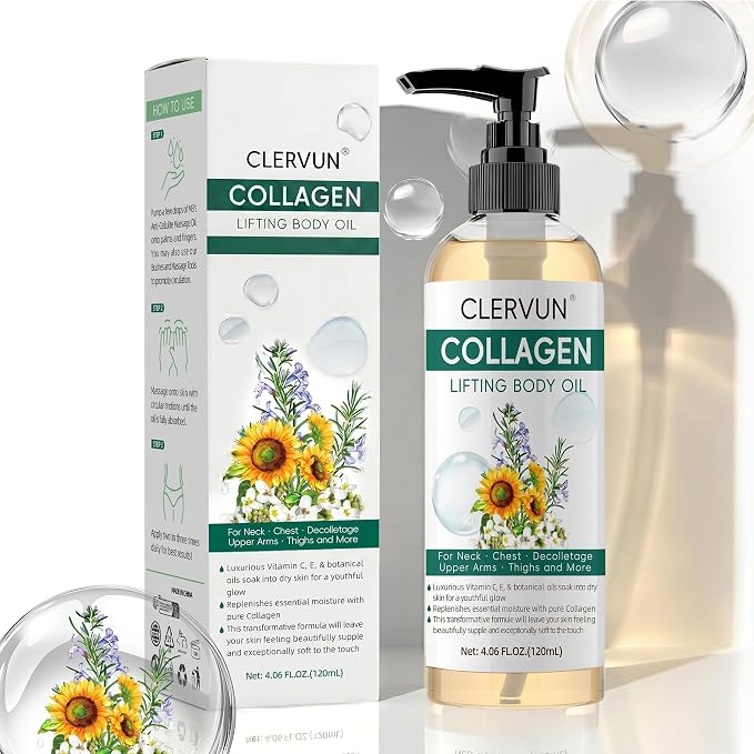 Collagen Lifting Body Oil After Shower by Clervun