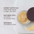Burt's Bees Conditioning Honey Lip Scrub, Exfoliates & Conditions Dry Lips - Image 3
