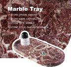 Koville Norway Natural Marble Tray, Catchall Tray - Image 2