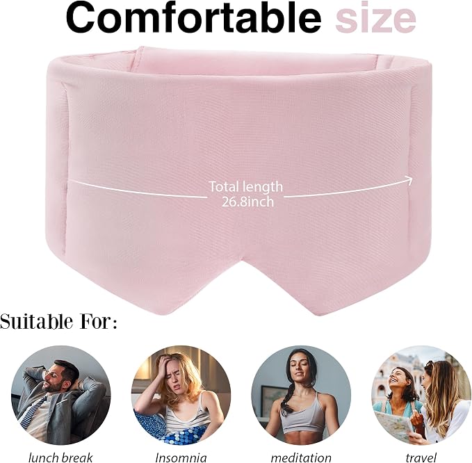 FRESHME Weighted Sleep Mask for Women - Image 7