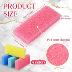 Batiyeer 100 Pcs Pumice Stone for Feet Scrubber Dead Skin Disposable Pedicure - Image 2