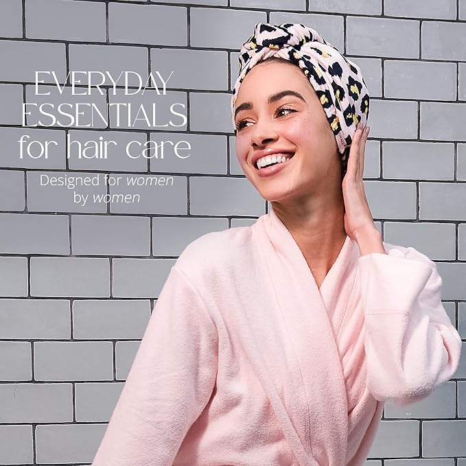 GRACE & COMPANY Luxe Micro-Cotton Hair Towel Wrap - Image 2