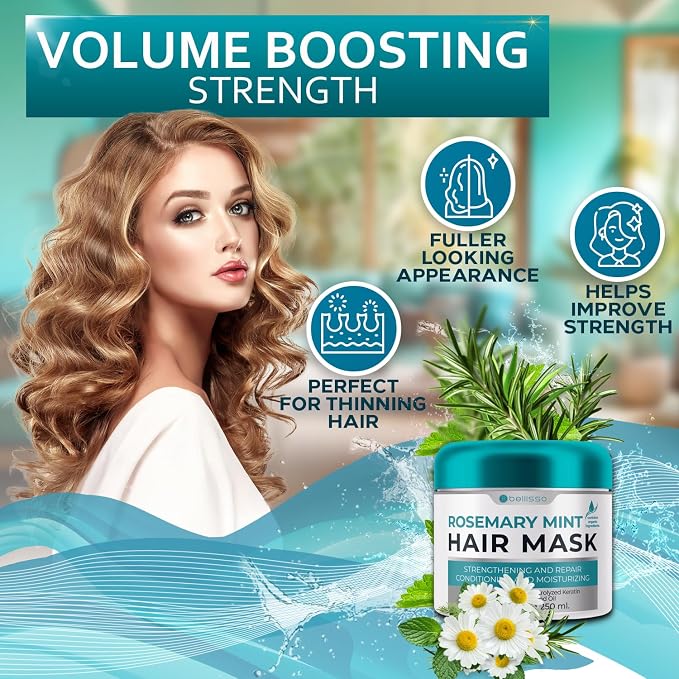 Rosemary Mint Oil Hair Mask - Image 2