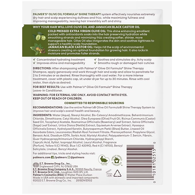Palmer's Olive Oil Formula Deep Conditioner Packet, 2.1 Ounces - Image 2
