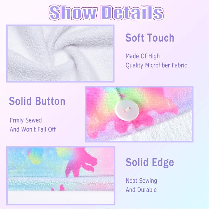 ELLEWIN Microfiber Hair Towel Wrap - Image 2