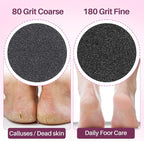 Replaceable Sandpaper for Electric Foot File: 120 Pcs/2 Box Feet Grinder for - Image 7