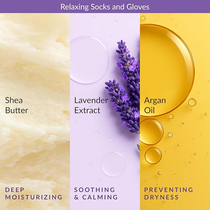 Epielle Relaxing Hand Mask 6 Pairs, Soften and Restore - Image 6