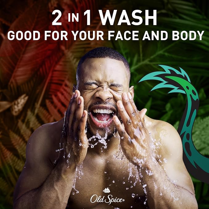 Old Spice Cleansing Body Wash for Men, 3X Defense, 24/7 Shower Fresh - Image 3