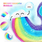 Rainbow Bath Bombs for Kids, 4 XL Kid Bath Bombs - Image 2